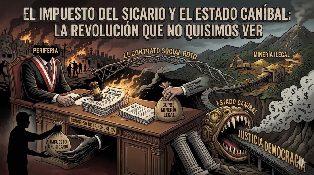 El impuesto del sicario y el Estado caníbal: La revolución que no quisimos ver